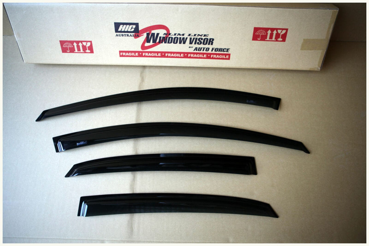 Installed View - Hyundai i30 Wagon 5 Door (2007-2012): Premium Window Visors