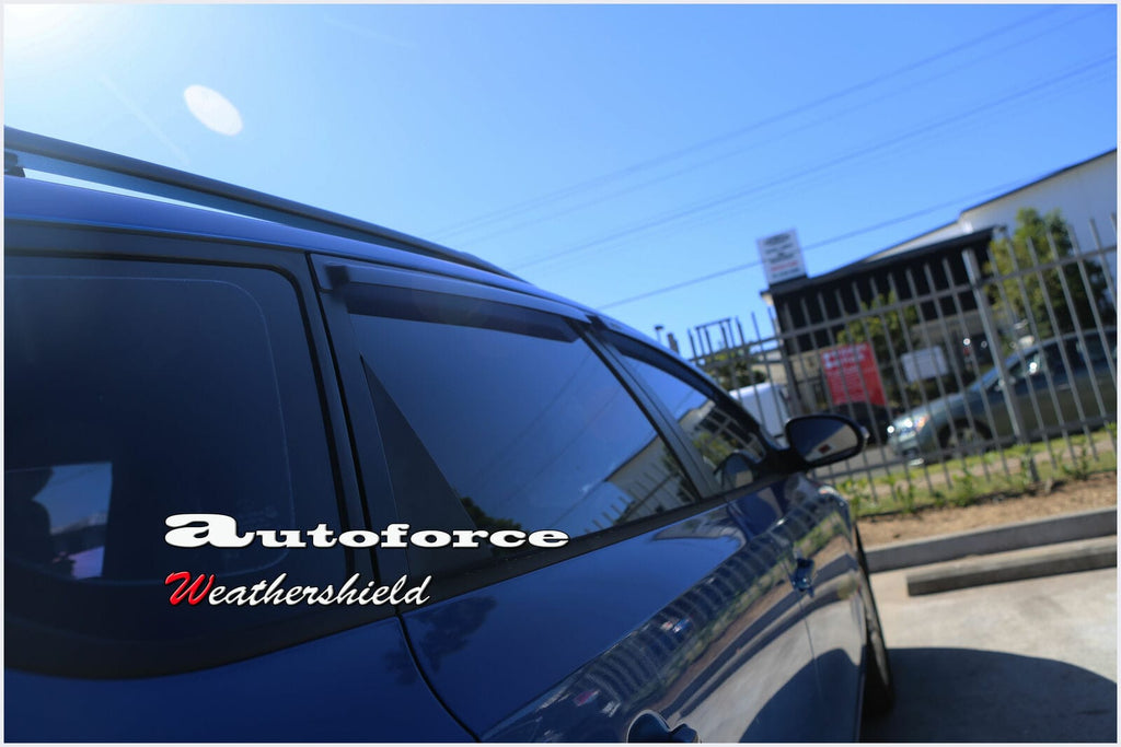 Installed View - Hyundai i30 Wagon 5 Door (2007-2012): Premium Window Visors