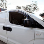 Installed View - Hyundai iLoad Van (2008-2019): Premium Window Visors