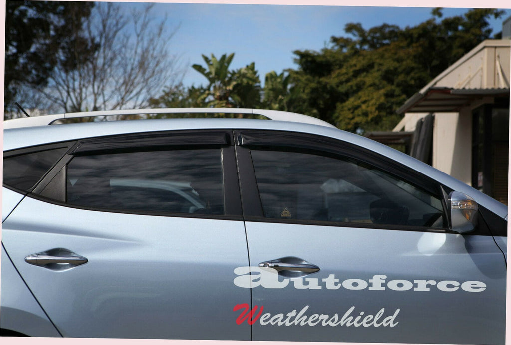 Installed View - Hyundai ix35 (2010-2015): Premium Window Visors