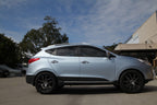 Installed View - Hyundai ix35 (2010-2015): Premium Window Visors