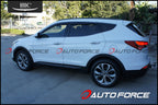 Installed View - Hyundai Santa Fe DM 5 Door SUV (2012-2018): Premium Window Visors