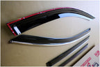 Installed View - Hyundai Santa Fe DM 5 Door SUV (2012-2018): Premium Window Visors