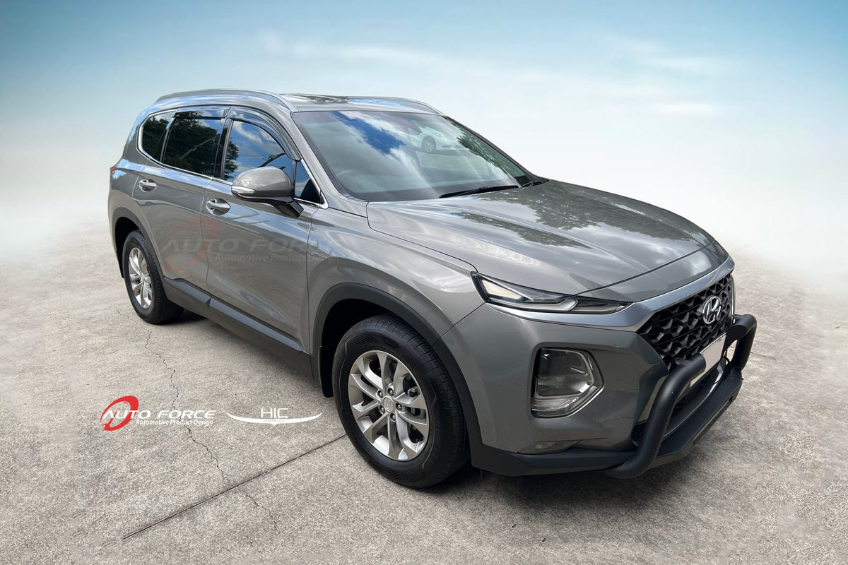 Installed View - Hyundai Santa Fe TM 5 Door SUV (2018-2022): Premium Window Visors