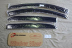 Installed View - Hyundai Tucson 4 Door SUV (2004-2010): Premium Window Visors