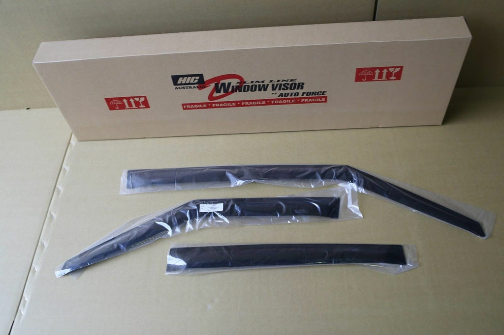 Installed View - Hyundai Veloster 3 Door Coupe (2011-2017): Premium Window Visors