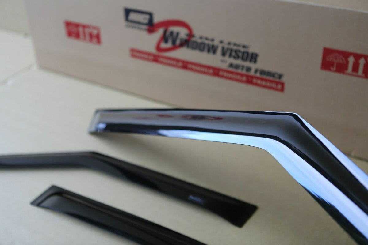 Installed View - Hyundai Veloster 3 Door Coupe (2011-2017): Premium Window Visors