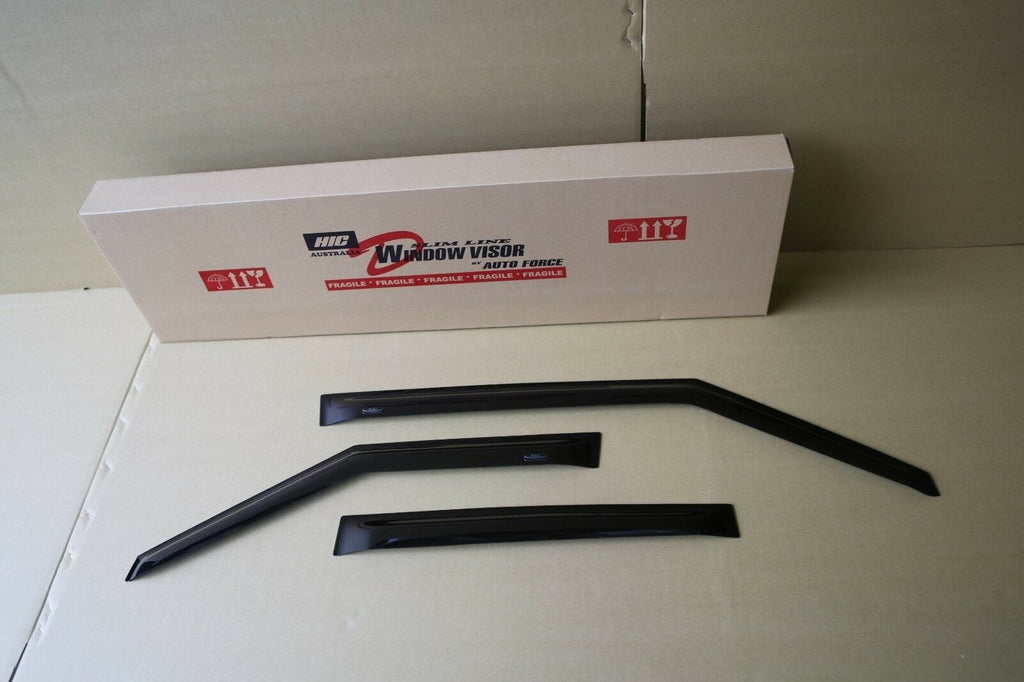 Installed View - Hyundai Veloster 3 Door Coupe (2011-2017): Premium Window Visors