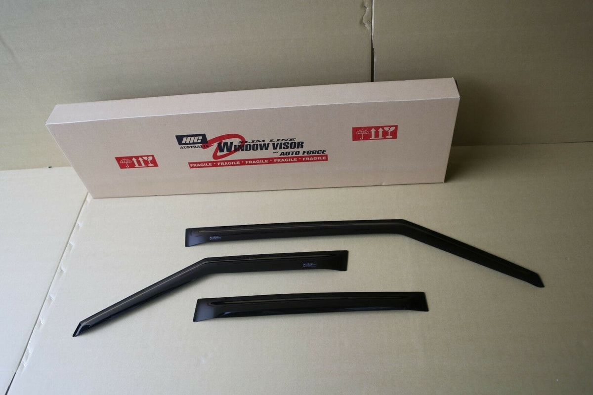 Installed View - Hyundai Veloster 3 Door Coupe (2011-2017): Premium Window Visors