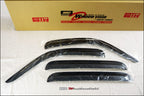 Installed View - Jeep Cherokee KJ (2001-2007): Premium Window Visors