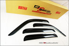 Installed View - Jeep Cherokee KJ (2001-2007): Premium Window Visors
