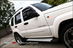 Installed View - Jeep Cherokee KJ (2001-2007): Premium Window Visors