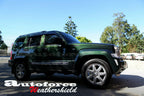 Installed View - Jeep Cherokee KK (2008-2012): Premium Window Visors