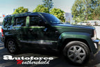 Installed View - Jeep Cherokee KK (2008-2012): Premium Window Visors
