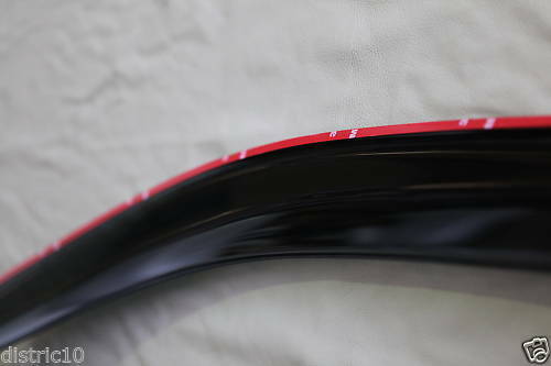 Installed View - Jeep Cherokee KK (2008-2012): Premium Window Visors