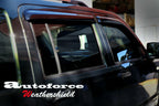 Installed View - Jeep Cherokee KK (2008-2012): Premium Window Visors
