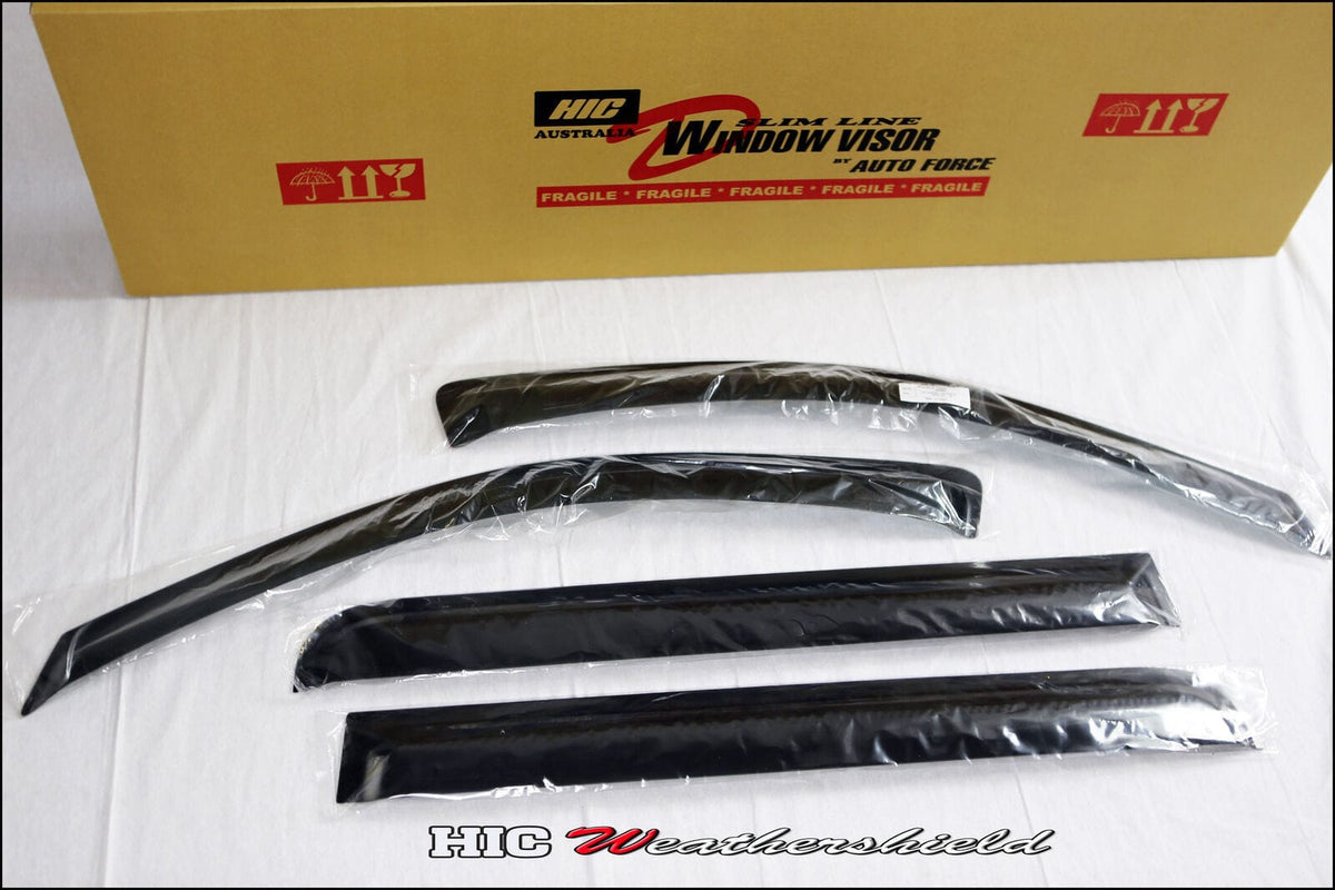 Installed View - Jeep Grand Cherokee WH (2005-2010): Premium Window Visors