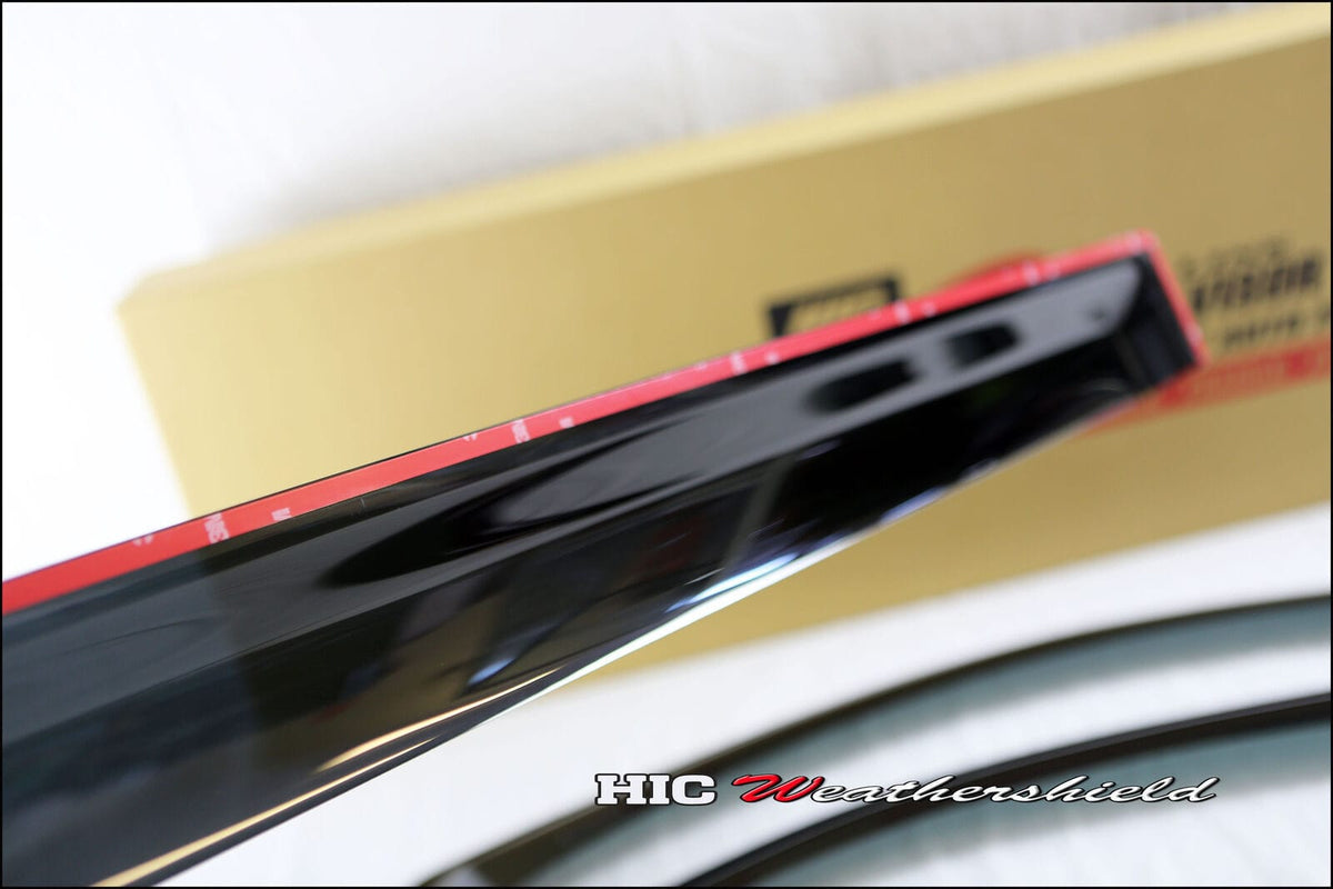 Installed View - Jeep Grand Cherokee WH (2005-2010): Premium Window Visors