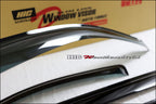 Installed View - Jeep Grand Cherokee WH (2005-2010): Premium Window Visors