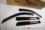 Installed View - Jeep Grand Cherokee WH (2005-2010): Premium Window Visors