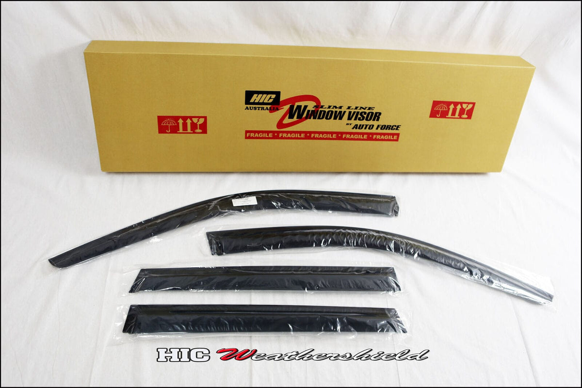 Installed View - Jeep Grand Cherokee WK2 (2011-2022): Premium Window Visors