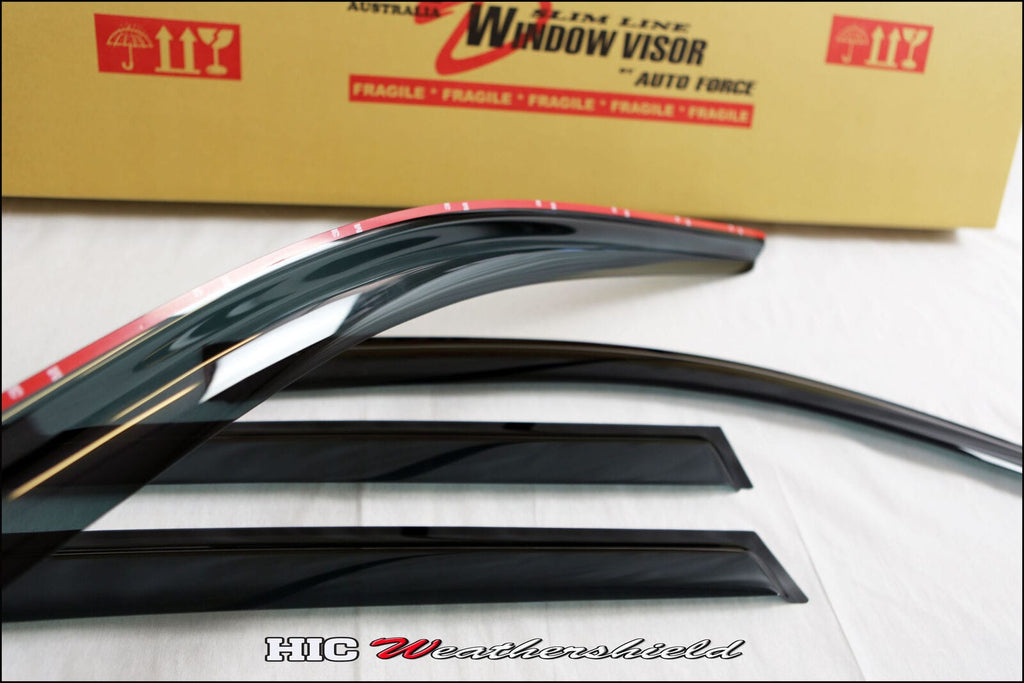 Installed View - Jeep Grand Cherokee WK2 (2011-2022): Premium Window Visors