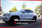 Installed View - Jeep Grand Cherokee WK2 (2011-2022): Premium Window Visors