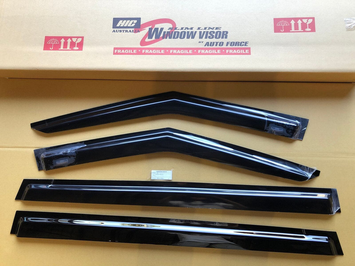 Installed View - Kia Carnival KA4 (2021-On): Premium Window Visors