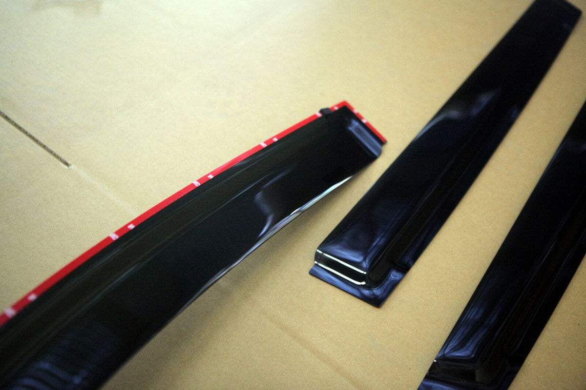 Installed View - Kia Cerato Hatch (2013-2018): Premium Window Visors