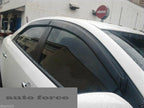 Installed View - Kia Cerato Sedan (2009-2012): Premium Window Visors