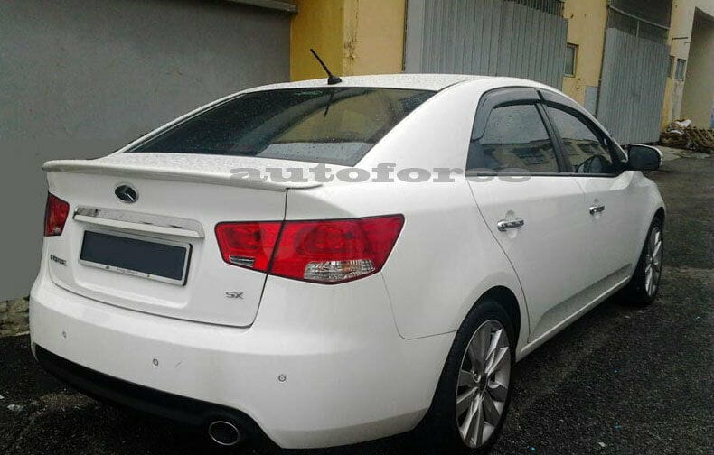 Installed View - Kia Cerato Sedan (2009-2012): Premium Window Visors