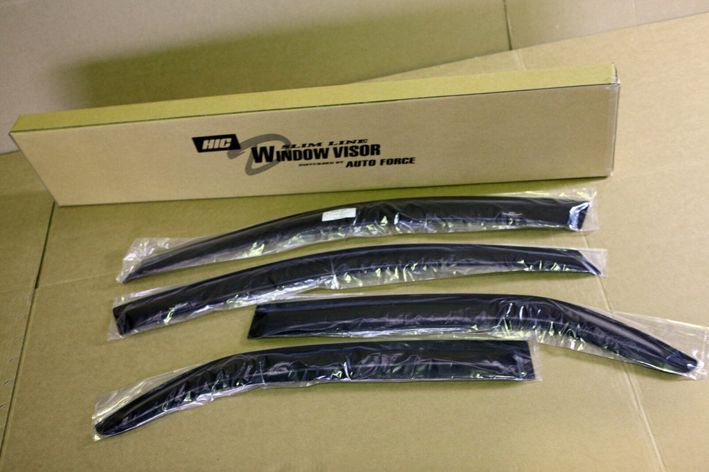 Installed View - Kia Cerato Sedan (2009-2012): Premium Window Visors