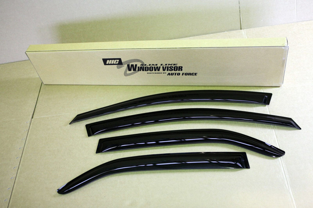 Installed View - Kia Cerato Sedan (2009-2012): Premium Window Visors