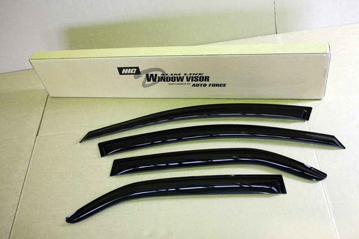 Installed View - Kia Cerato Sedan (2009-2012): Premium Window Visors