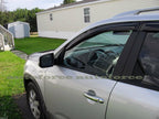 Installed View - Kia Sorento XM (2010-2014): Premium Window Visors
