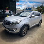 Installed View - Kia Sportage (2010-2014): Premium Window Visors