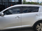 Installed View - Kia Sportage (2010-2014): Premium Window Visors