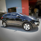 Installed View - Kia Sportage (2010-2014): Premium Window Visors