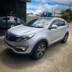 Installed View - Kia Sportage (2010-2014): Premium Window Visors