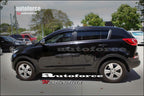 Installed View - Kia Sportage (2010-2014): Premium Window Visors