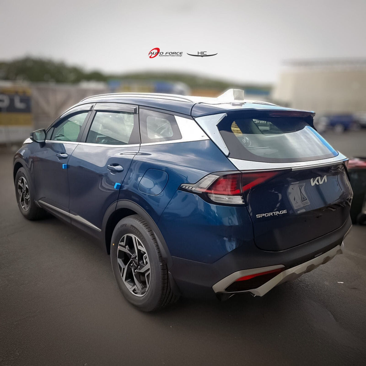 Installed View - Kia Sportage NQ5 (2022-On): Premium Window Visors