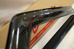 Installed View - Land Rover Defender (1993-2015): Premium Window Visors
