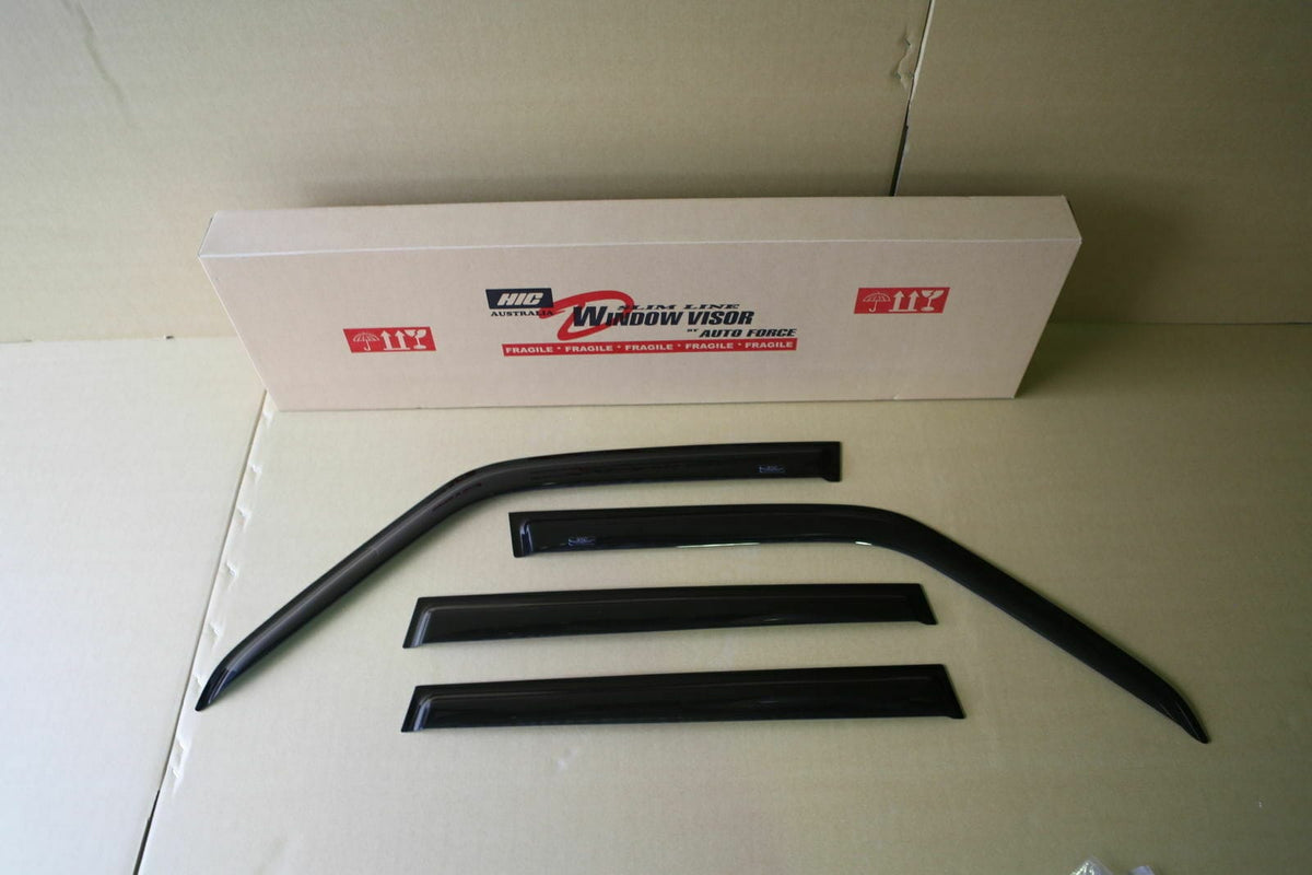Installed View - Land Rover Discovery 2 (1998-2004): Premium Window Visors