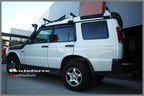 Installed View - Land Rover Discovery 2 (1998-2004): Premium Window Visors