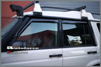 Installed View - Land Rover Discovery 2 (1998-2004): Premium Window Visors