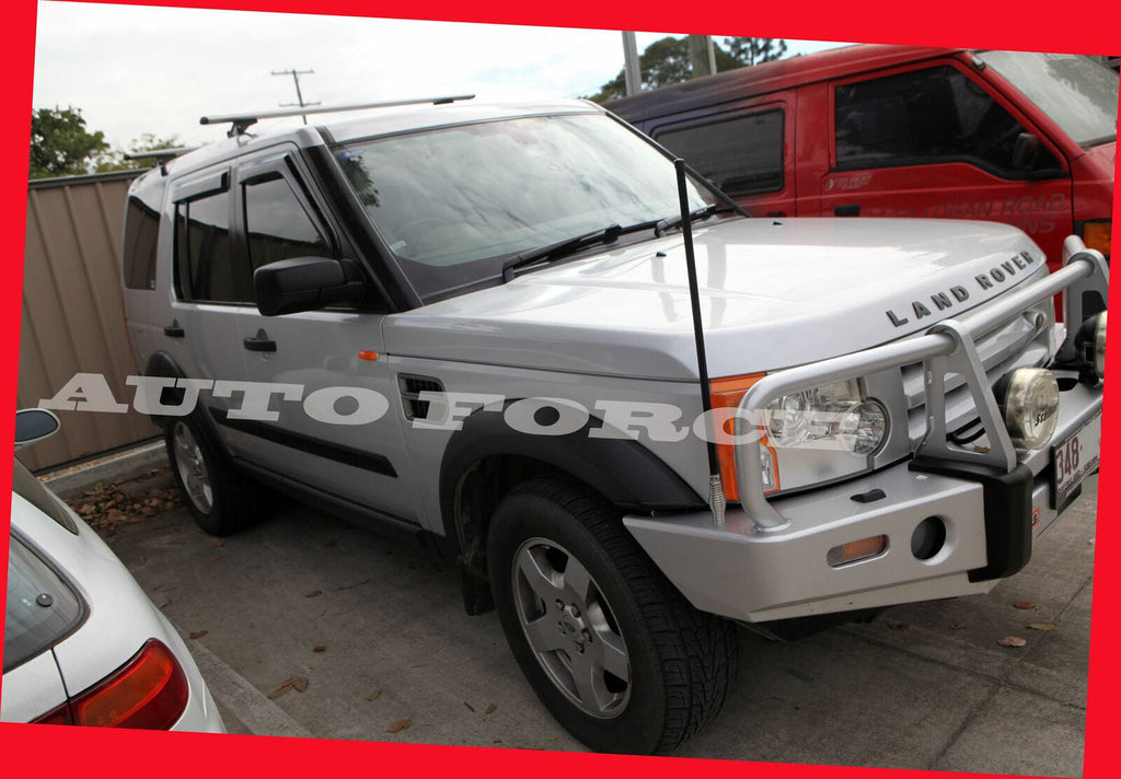 Installed View - Land Rover Discovery 3 & 4 (2004-2016): Premium Window Visors