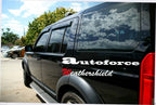 Installed View - Land Rover Discovery 3 & 4 (2004-2016): Premium Window Visors