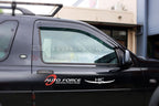 Installed View - Land Rover Freelander 3-Door (1997-2006): Premium Window Visors