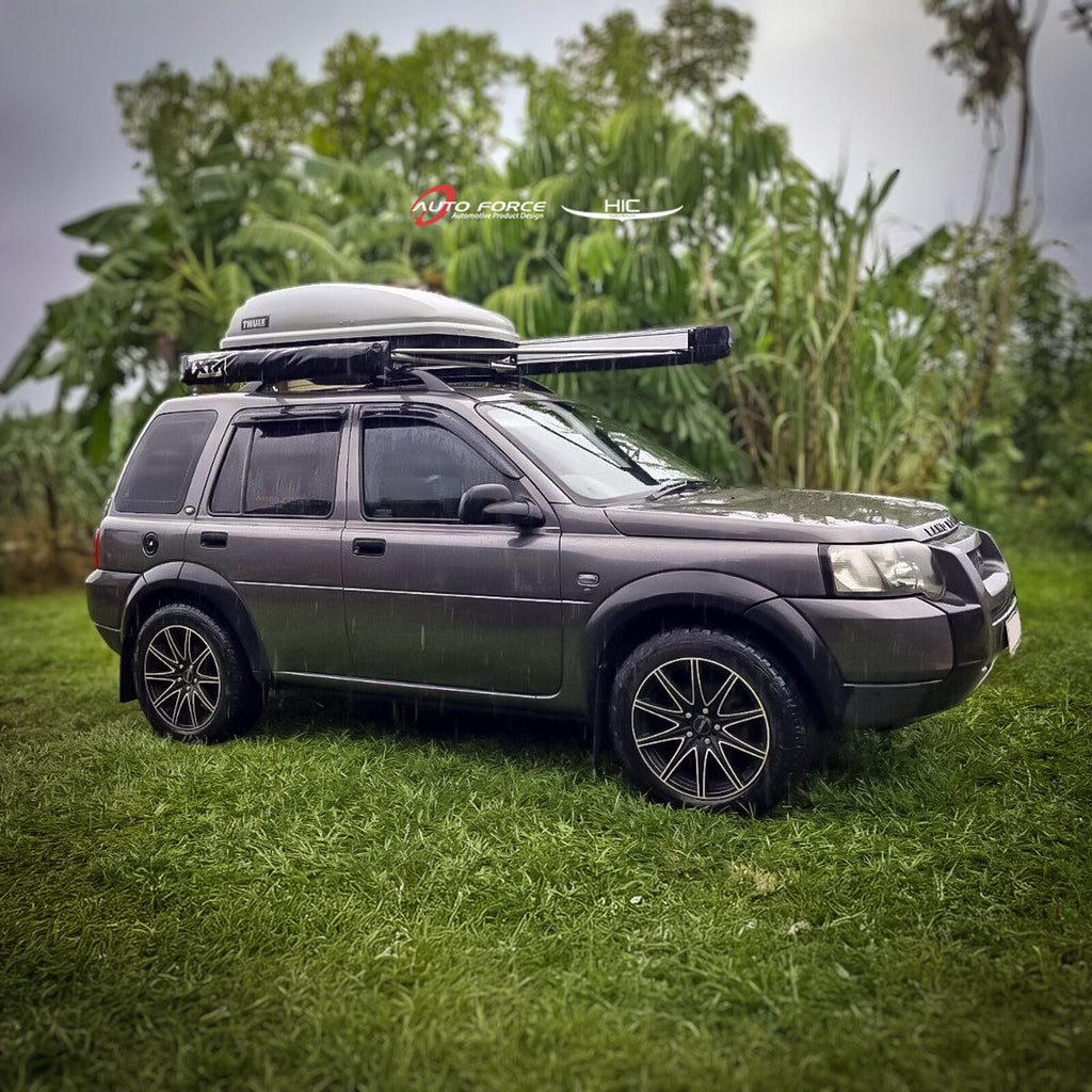 Installed View - Land Rover Freelander 5-Door (1997-2006): Premium Window Visors