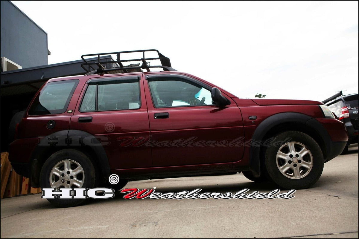 Installed View - Land Rover Freelander 5-Door (1997-2006): Premium Window Visors